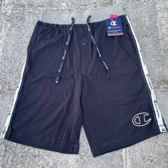 Champion Men Shorts Sleep Wear Blue Draw String Shorts Active Wear Size S - Picture 2 of 9